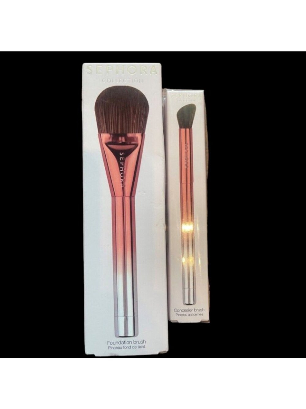Lot 10 Sephora Collection Set Beauty Makeup Brushes New In Box - Picture 4 of 9